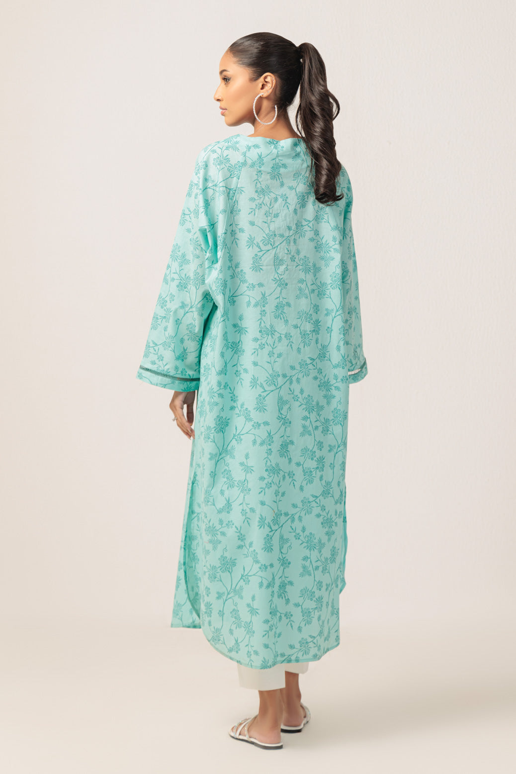 Bonanza Satrangi | Aqua Cambric 1 Piece (PWS6241P06) -  Bonanza Satrangi Ready To Wear - Original Designer Dress - House of Maryam