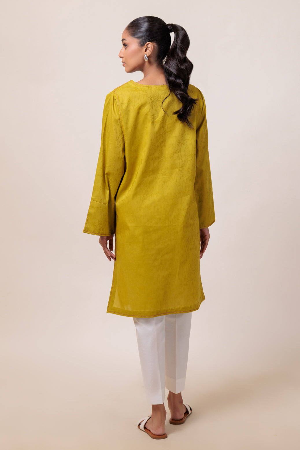 Bonanza Satrangi | Green Jacquard 1 Piece (PWS6241P16) -  Bonanza Satrangi Ready To Wear - Original Designer Dress - House of Maryam