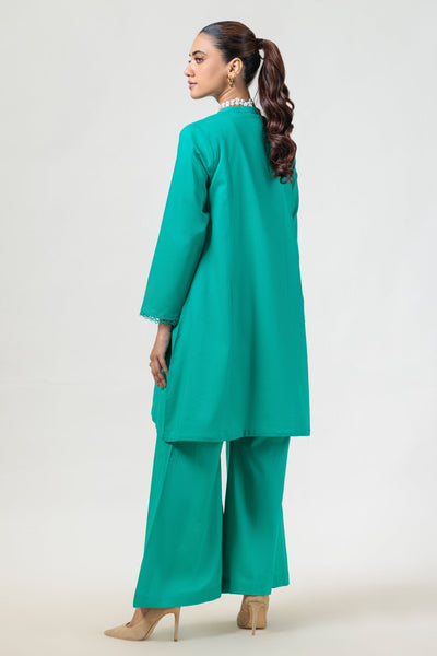 Bonanza Satrangi | Green Cambric 2 Piece (PWS6242P04) -  Bonanza Satrangi Ready To Wear - Original Designer Dress - House of Maryam