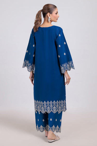 Bonanza Satrangi | Blue Cambric 2 Piece (PWS6242P05) -  Bonanza Satrangi Ready To Wear - Original Designer Dress - House of Maryam