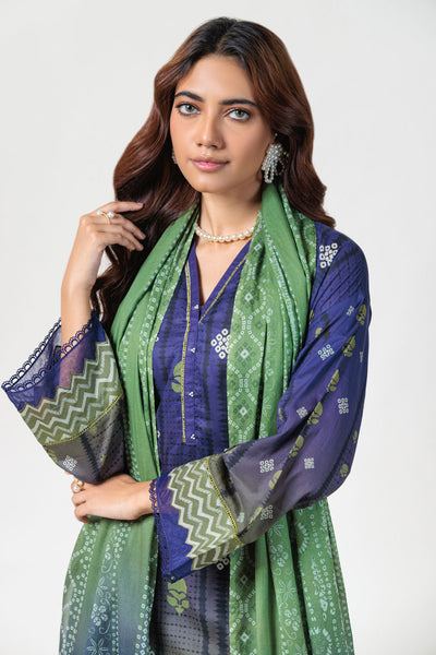 Bonanza Satrangi | Blue Lawn 3 Piece (PWS6243P14) -  Bonanza Satrangi Ready To Wear - Original Designer Dress - House of Maryam