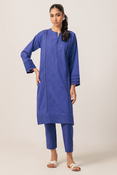 Bonanza Satrangi | Blue Cambric 2 Piece (PWS7242P03) -  Bonanza Satrangi Ready To Wear - Original Designer Dress - House of Maryam