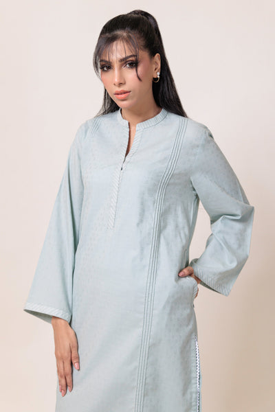 Bonanza Satrangi | Grey Jacquard 2 Piece (PWS7242P05) -  Bonanza Satrangi Ready To Wear - Original Designer Dress - House of Maryam