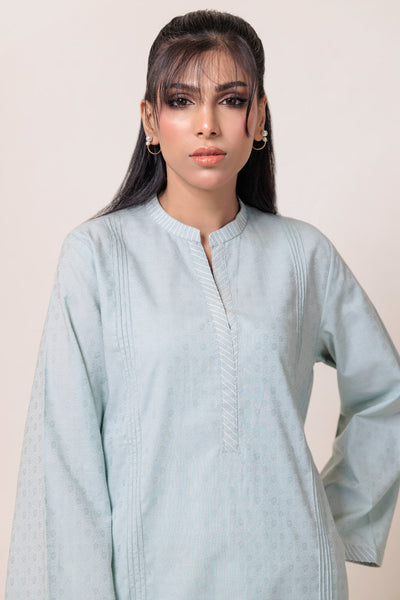 Bonanza Satrangi | Grey Jacquard 2 Piece (PWS7242P05) -  Bonanza Satrangi Ready To Wear - Original Designer Dress - House of Maryam