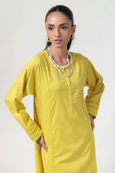 Bonanza Satrangi | Olive Jacquard 2 Piece (PWS7242P06) -  Bonanza Satrangi Ready To Wear - Original Designer Dress - House of Maryam