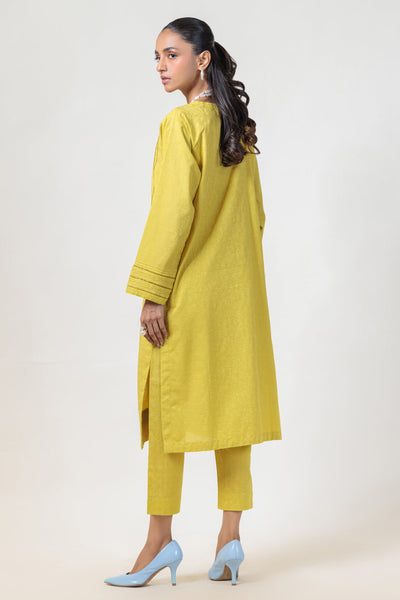 Bonanza Satrangi | Olive Jacquard 2 Piece (PWS7242P06) -  Bonanza Satrangi Ready To Wear - Original Designer Dress - House of Maryam
