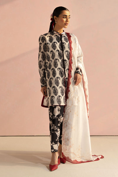 Zara Shahjahan | Coco Prints 25 | Paisley-6A -  Zara Shahjahan Ladies Clothes - Original Designer Dress - House of Maryam