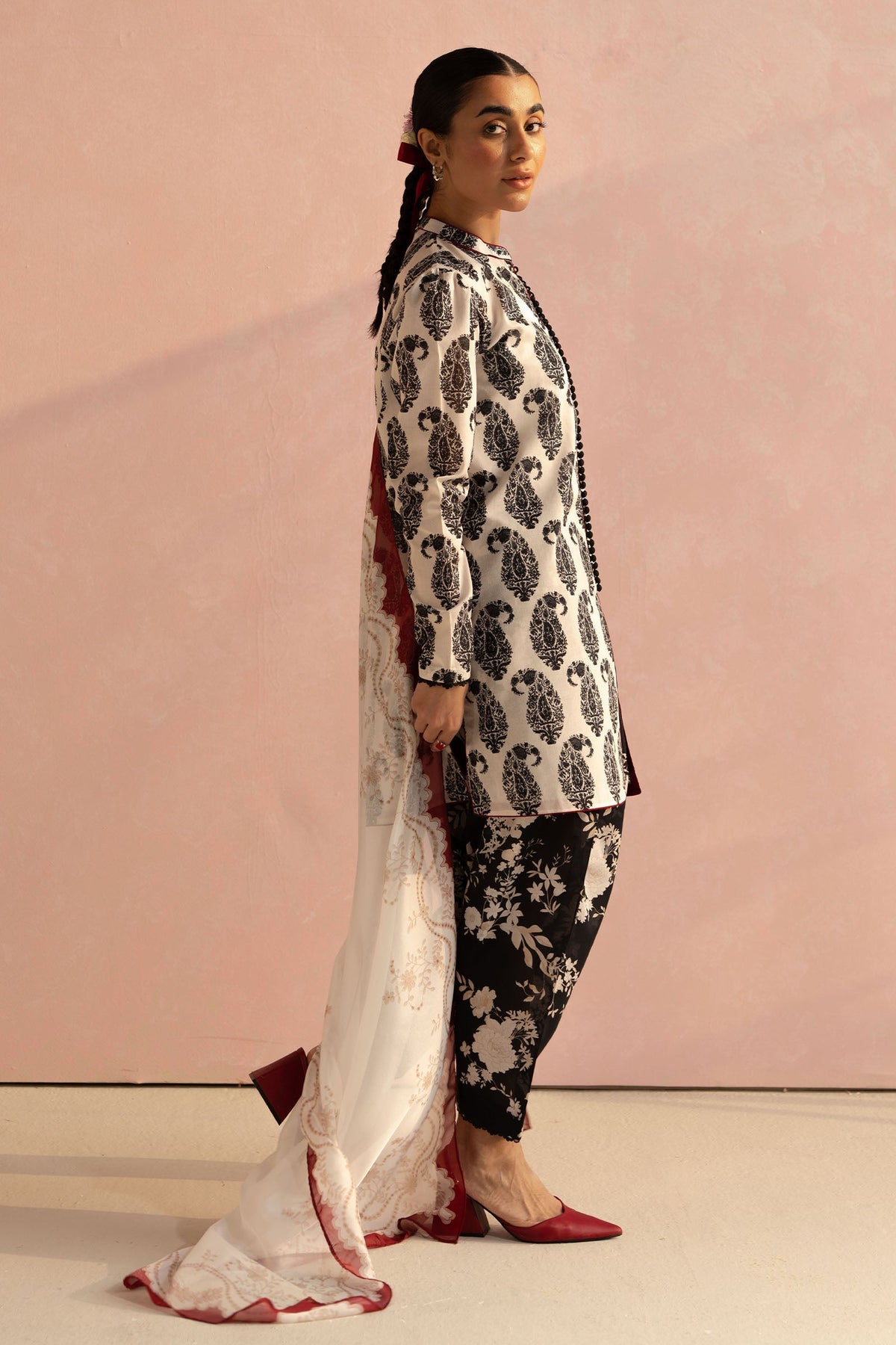 Zara Shahjahan | Coco Prints 25 | Paisley-6A -  Zara Shahjahan Ladies Clothes - Original Designer Dress - House of Maryam