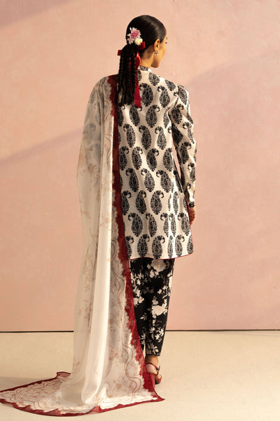 Zara Shahjahan | Coco Prints 25 | Paisley-6A -  Zara Shahjahan Ladies Clothes - Original Designer Dress - House of Maryam