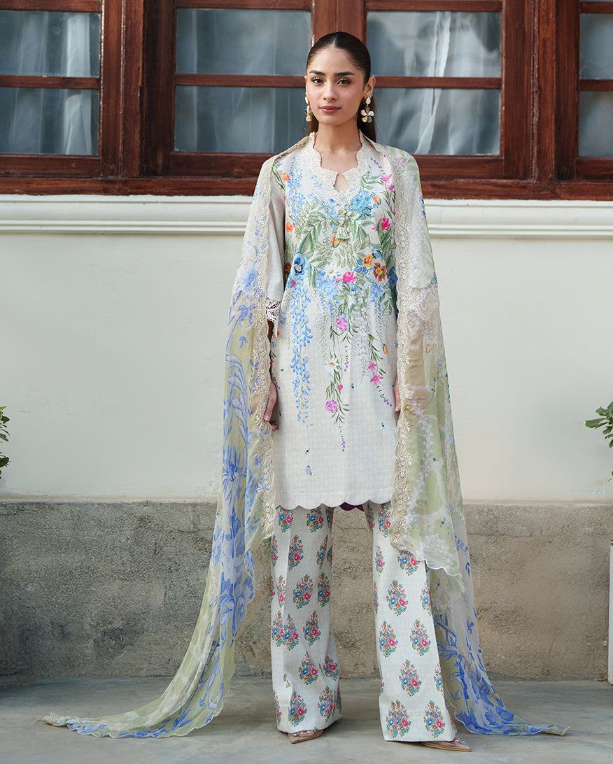 Roheenaz | Whispered Florals | Pale Peony, image 4
