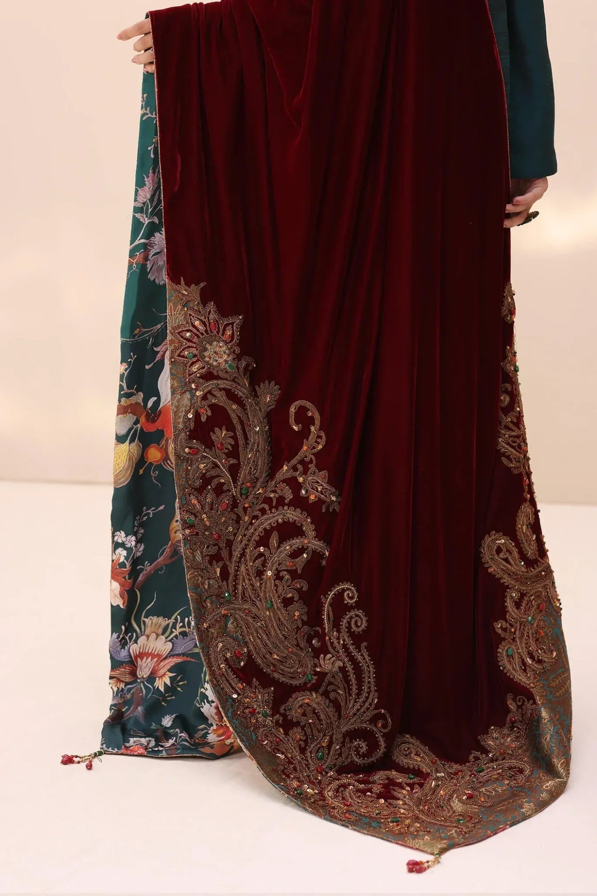 Musferah Saad | Ethereal Embrace | Blooms of Paradise-3