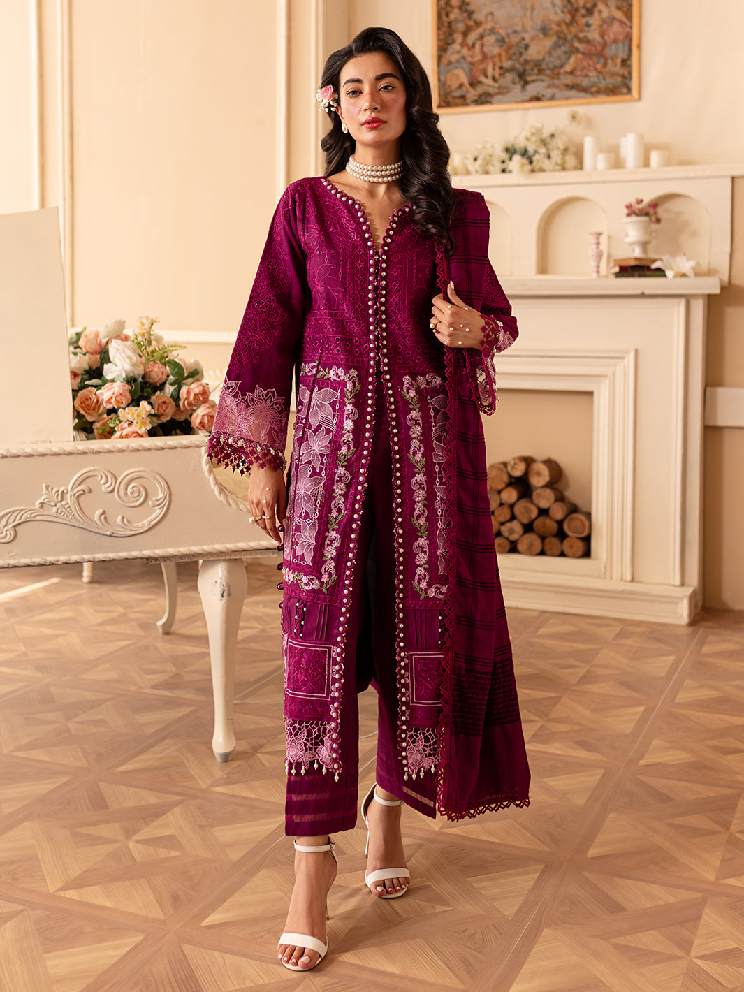 Parishay | Panache Winter | PN-07 by Designer Parishay - House of Maryam - Pakistani Designer Ethnic Wear in {{ shop.shopifyCountryName }}