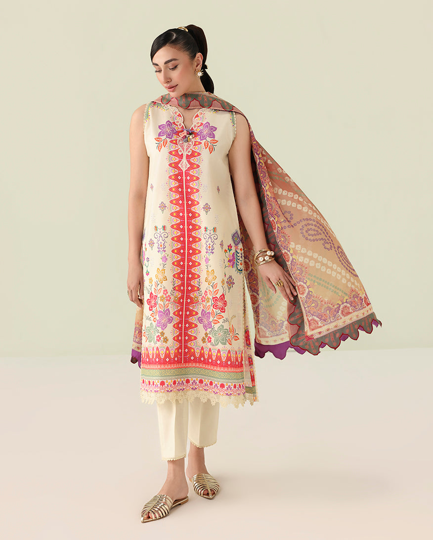 Roheenaz | Rosette Lawn | Pastel Symphony-1