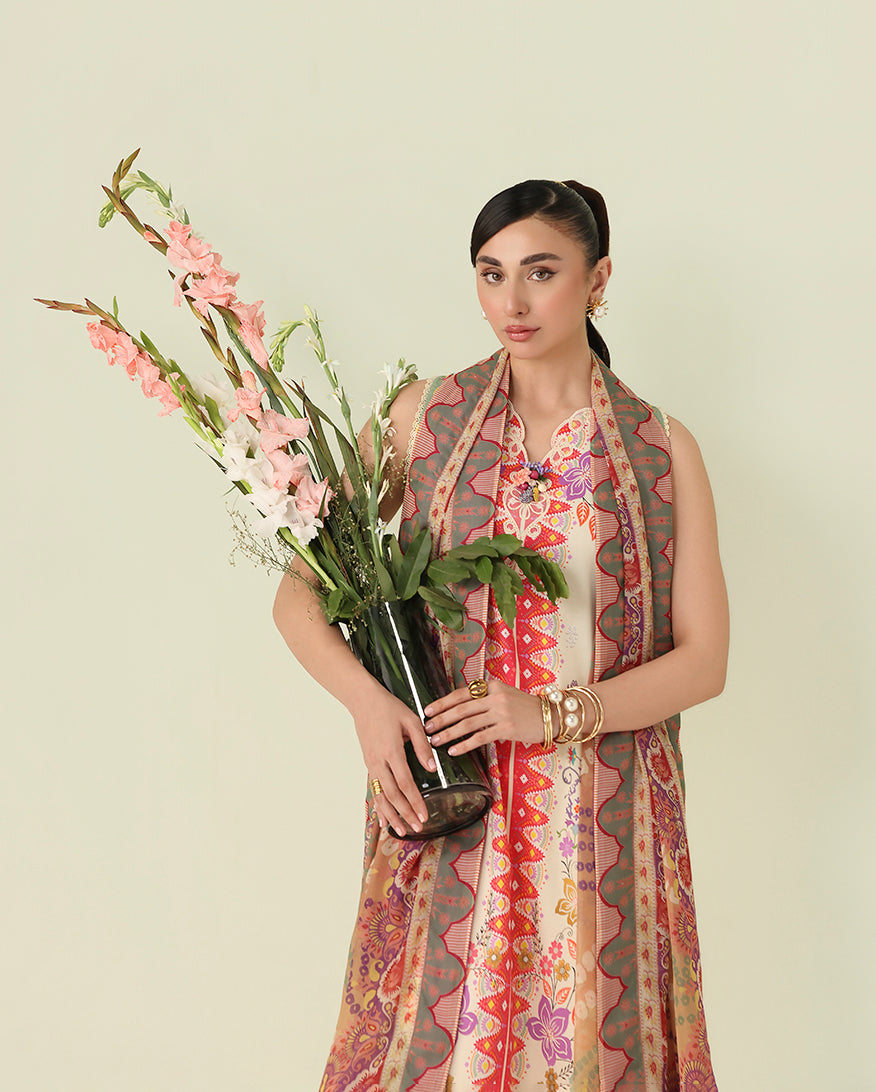 Roheenaz | Rosette Lawn | Pastel Symphony, image 3