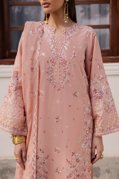 Batik | Feyre Luxury Lawn Eid Edit 26' | Peach Line 3Pc