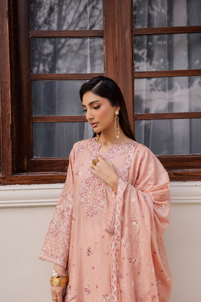 Batik | Feyre Luxury Lawn Eid Edit 26' | Peach Line 3Pc