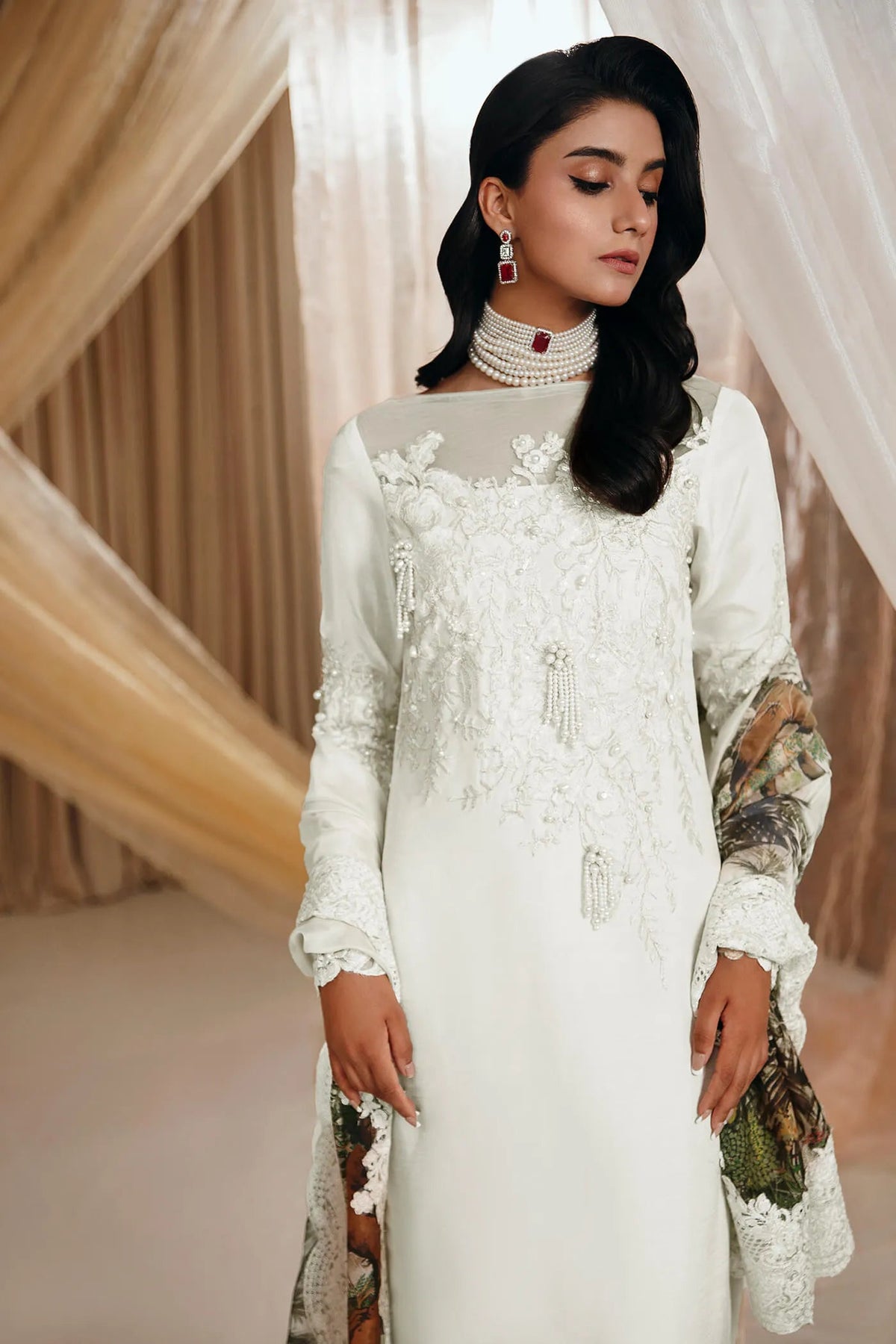 Musferah Saad | Mystere Formals | Pearl Symphony, image 3