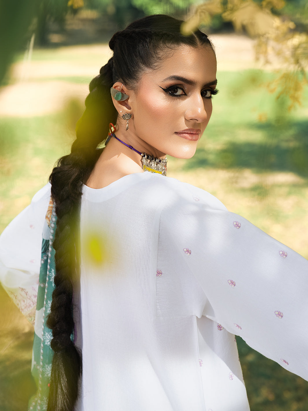 Hemstitch | The Garden Lawn | Pearl Petal-5