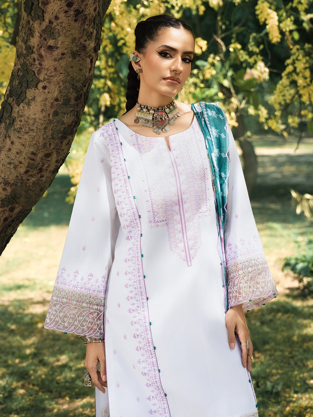 Hemstitch | The Garden Lawn | Pearl Petal-3