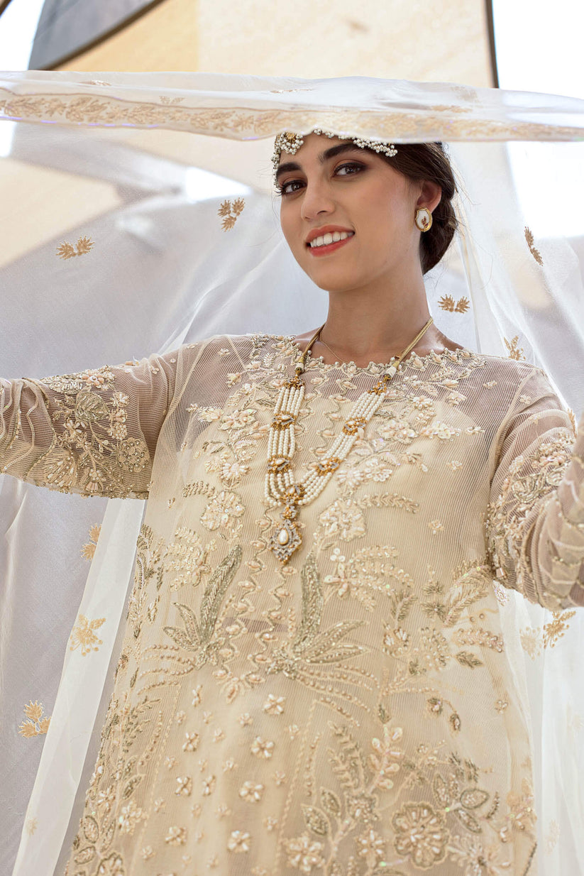 Kara | Kamdani Festive Collection | Pearl Whisper -  Kara Ladies Clothes - Original Designer Dress - House of Maryam
