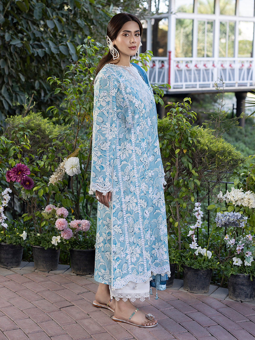 Izel | Oh Spring Lawn 25 | PEARL -  Izel Ladies Clothes - Original Designer Dress - House of Maryam