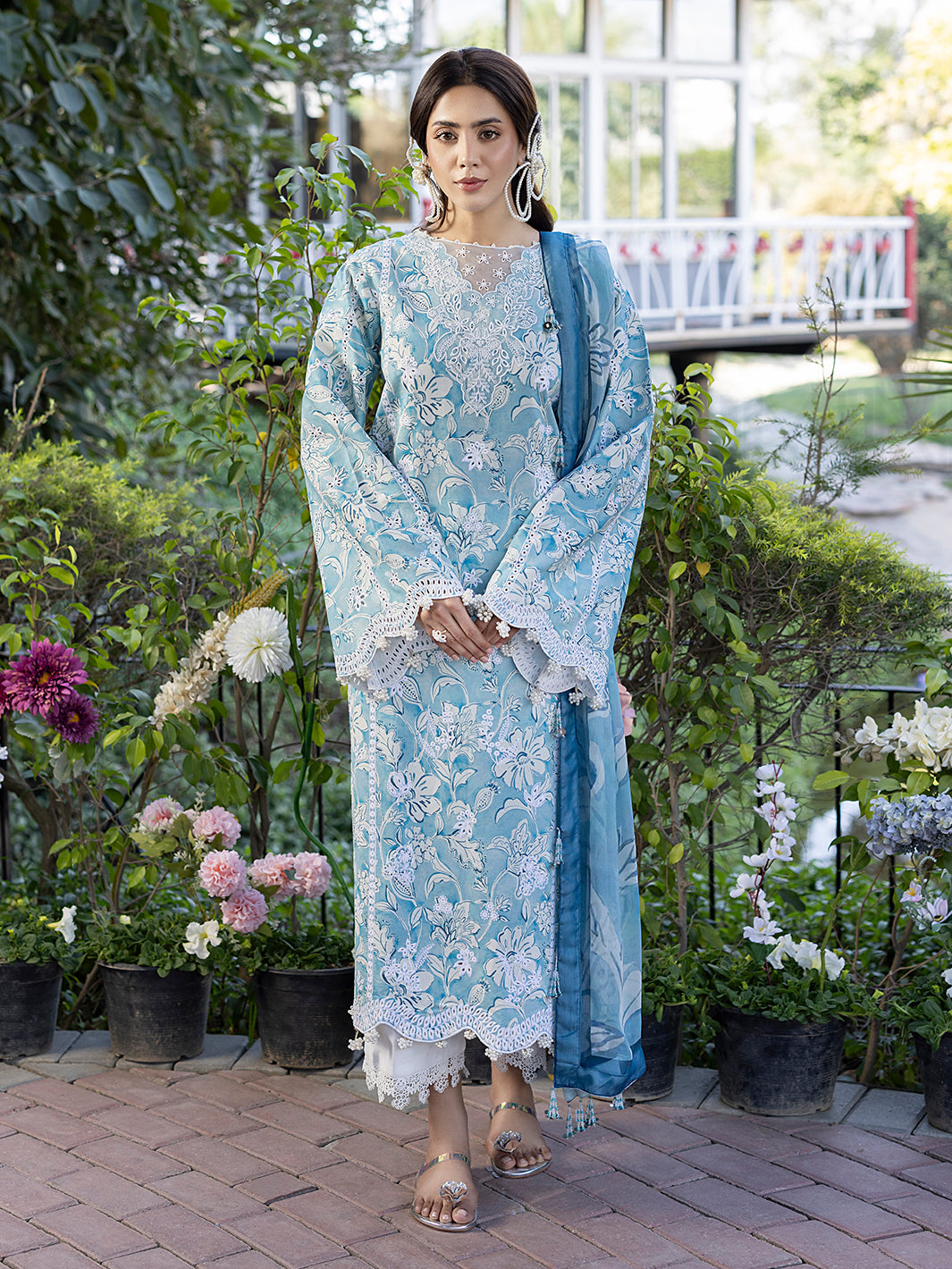 Izel | Oh Spring Lawn 25 | PEARL -  Izel Ladies Clothes - Original Designer Dress - House of Maryam