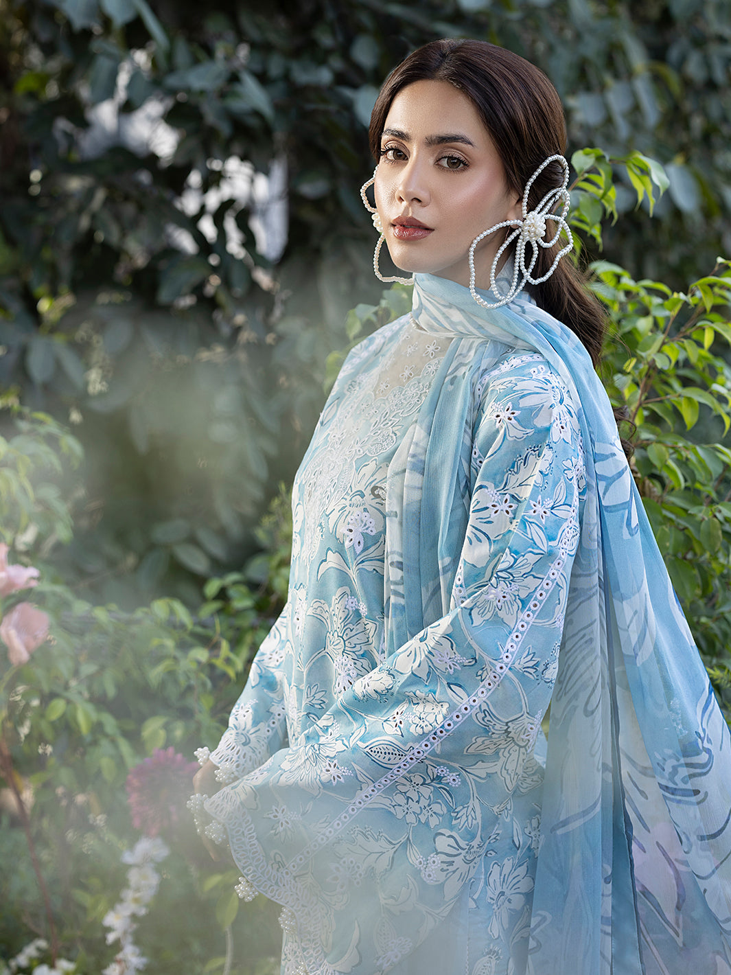 Izel | Oh Spring Lawn 25 | PEARL -  Izel Ladies Clothes - Original Designer Dress - House of Maryam