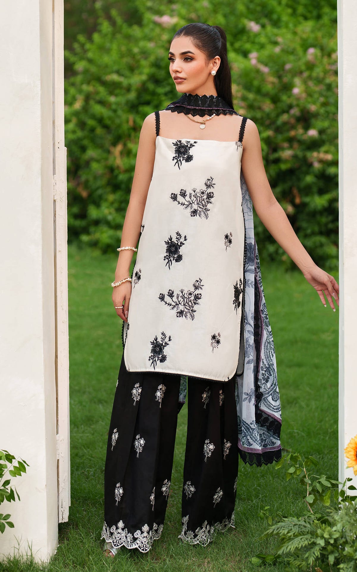 Asifa and Nabeel | Eden Cambric 25 | Pearl Whisper ECU25-04 -  Asifa and Nabeel Ladies Clothes - Original Designer Dress - House of Maryam
