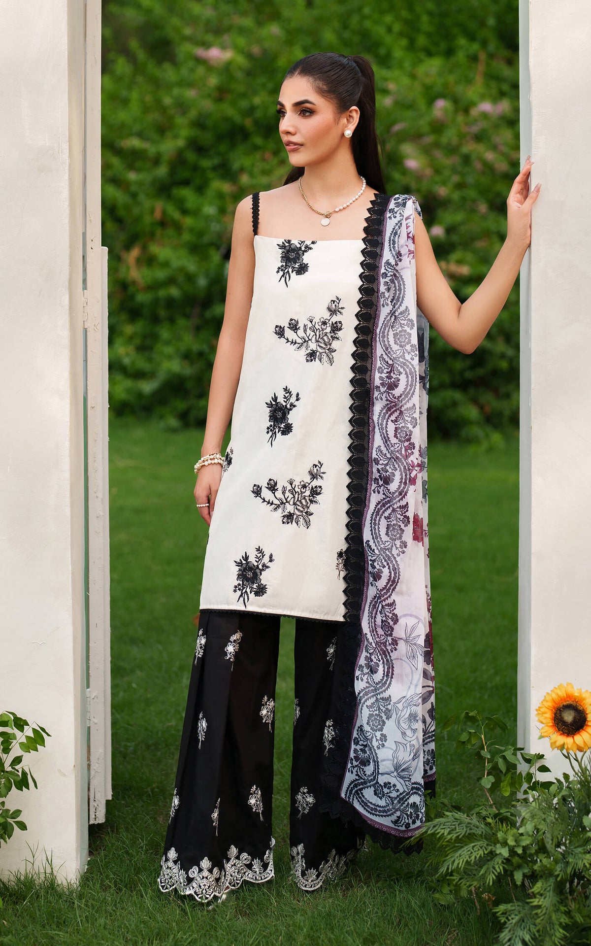 Asifa and Nabeel | Eden Cambric 25 | Pearl Whisper ECU25-04 -  Asifa and Nabeel Ladies Clothes - Original Designer Dress - House of Maryam