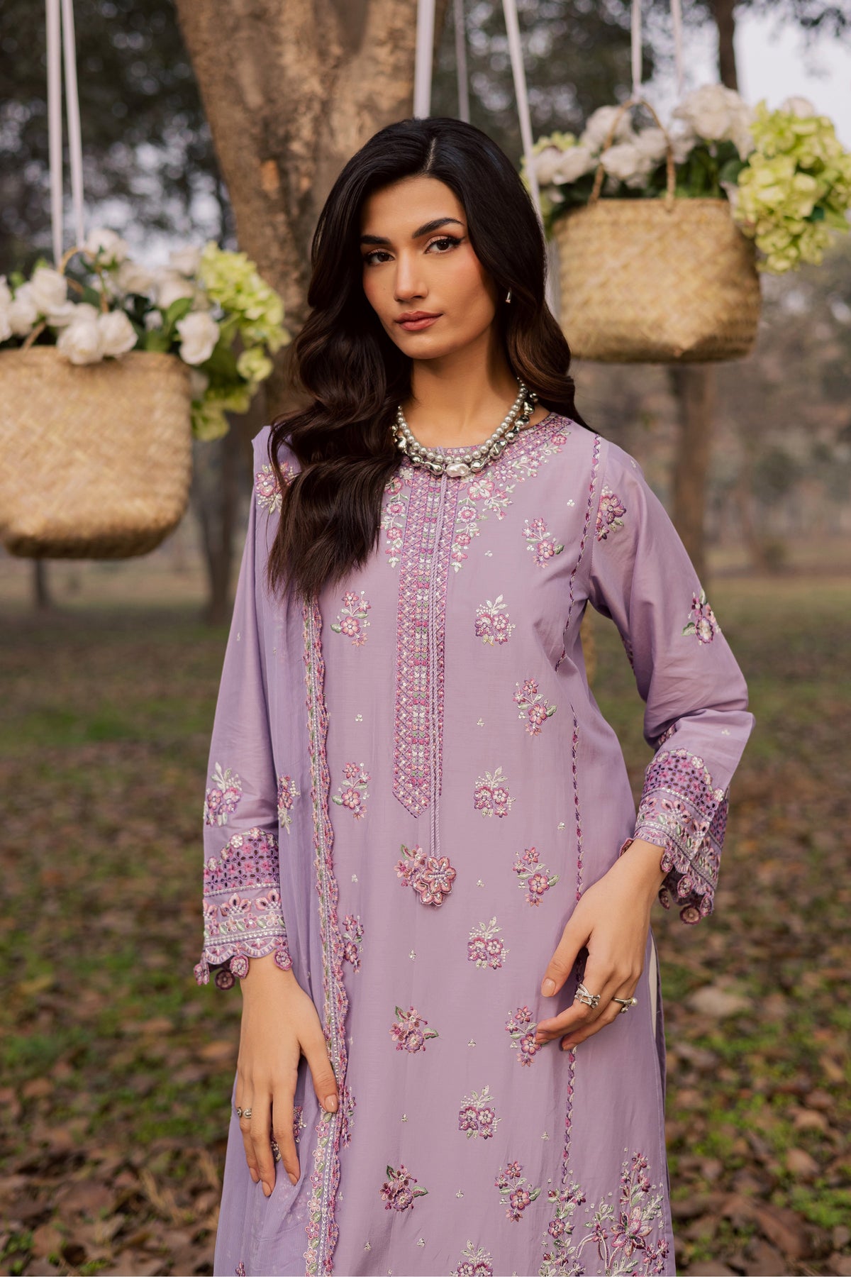 Batik | Soleil Luxury Lawn Edit 26' | Periwinkle 3Pc, image 2