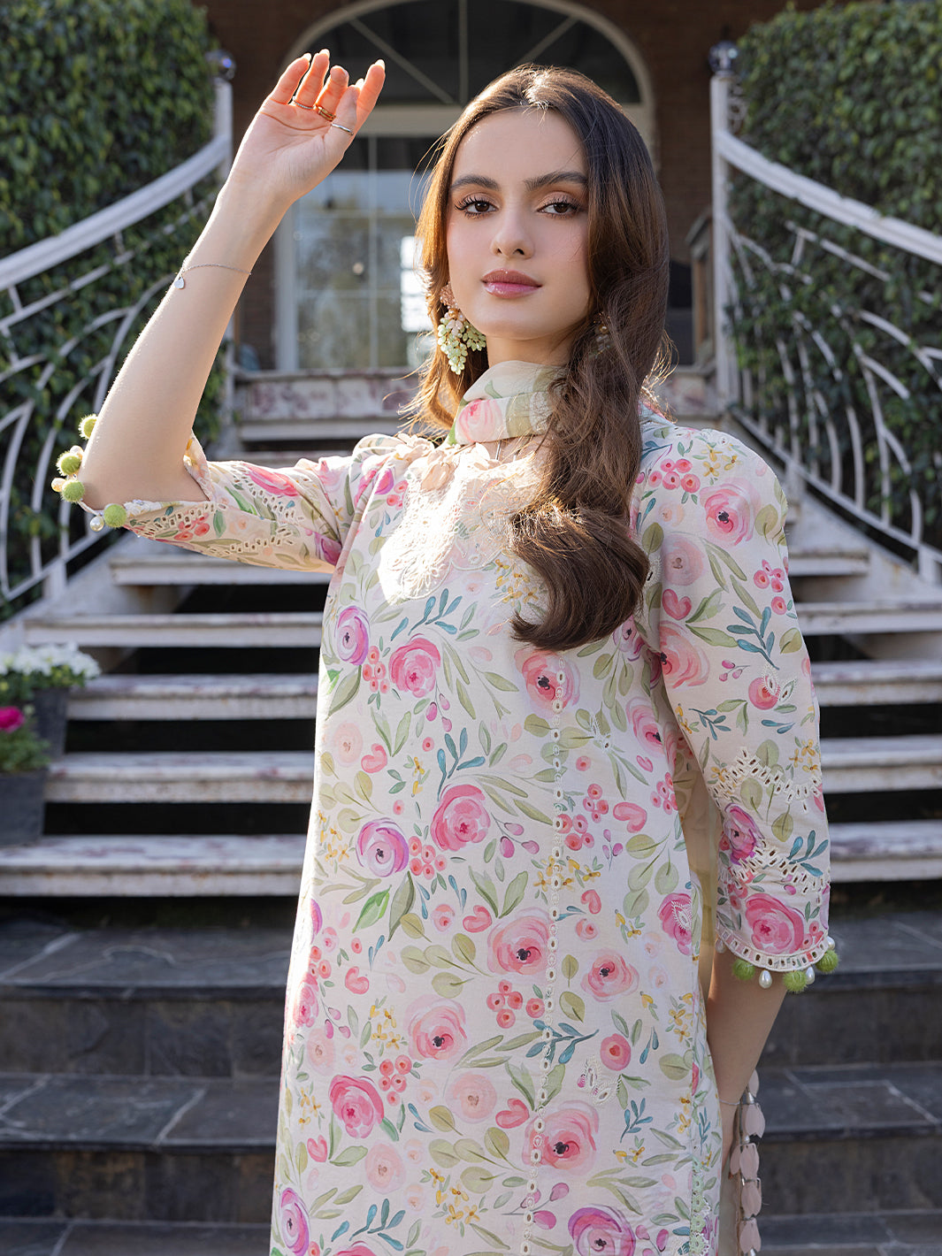 Izel | Oh Spring Lawn 25 | PETAL -  Izel Ladies Clothes - Original Designer Dress - House of Maryam