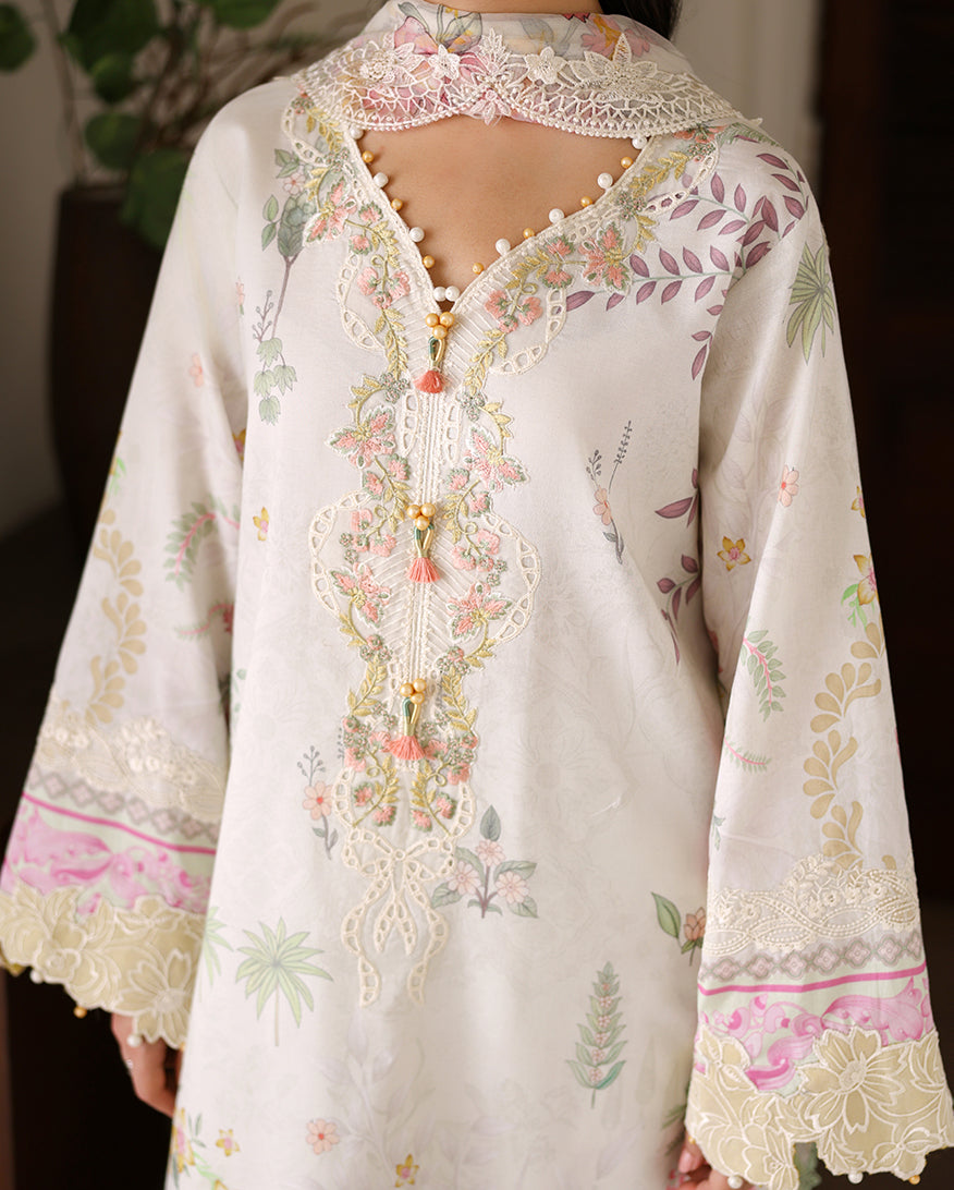Roheenaz | Sunlit Tales Printed Embroidered Edit | Petalbeam-3