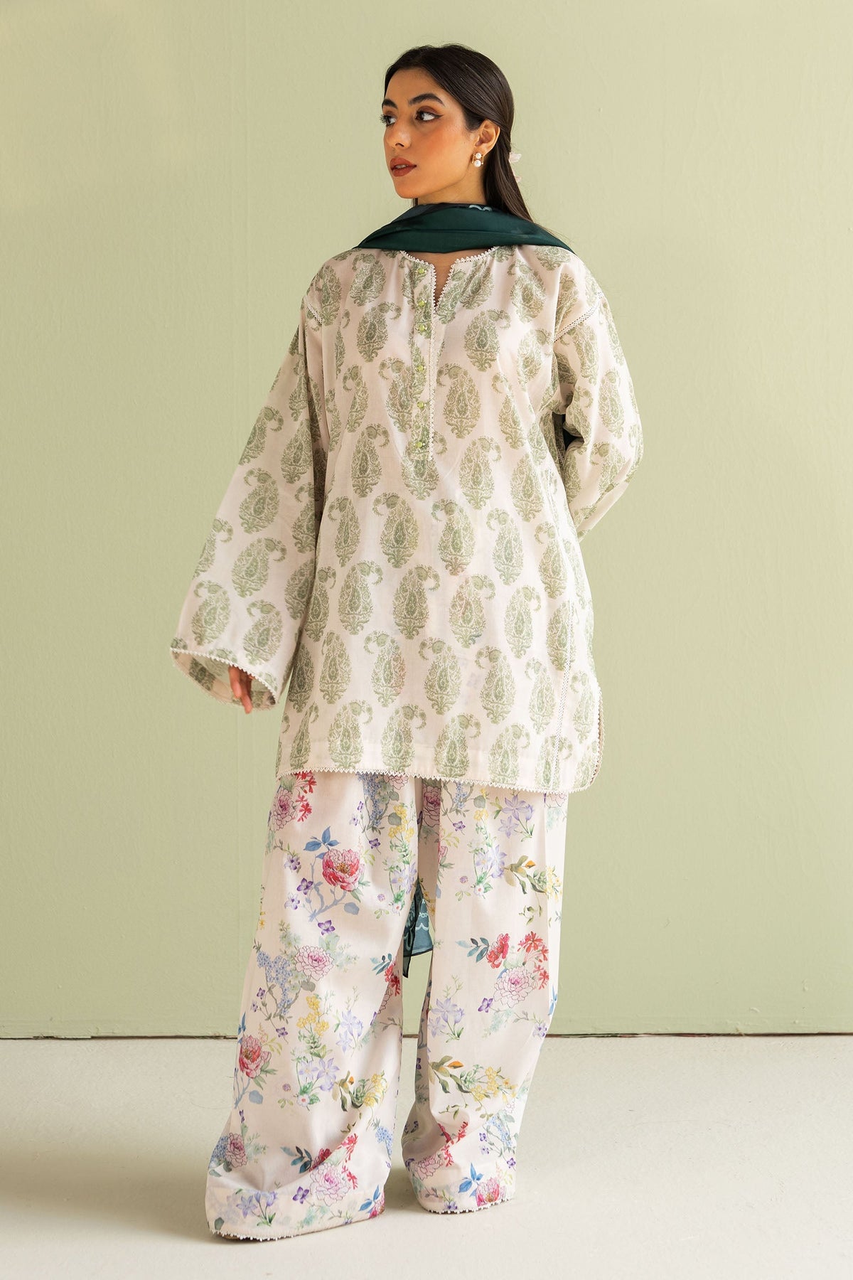 Zara Shahjahan | Coco Prints 25 | Paisley-6B -  Zara Shahjahan Ladies Clothes - Original Designer Dress - House of Maryam