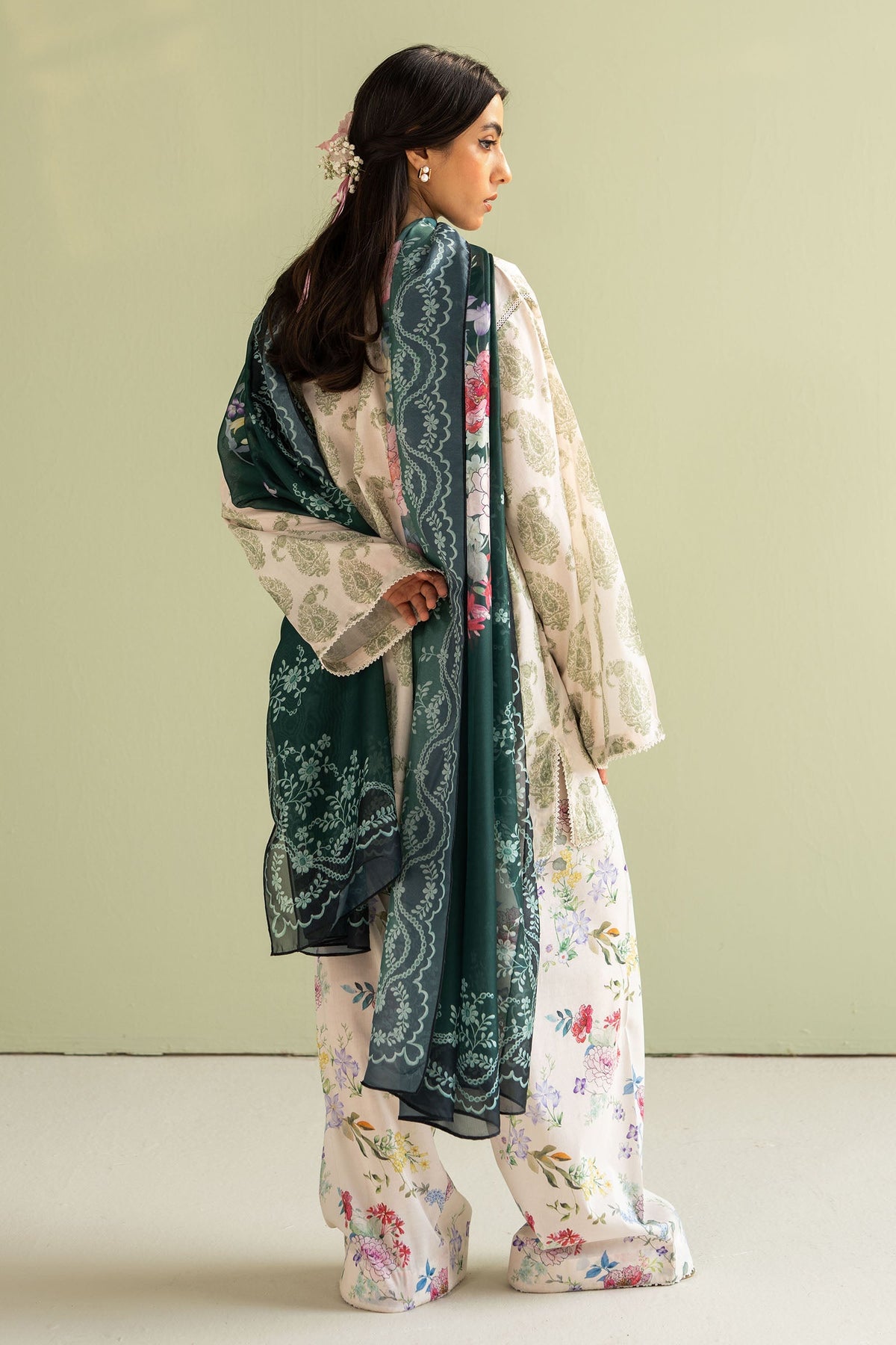 Zara Shahjahan | Coco Prints 25 | Paisley-6B -  Zara Shahjahan Ladies Clothes - Original Designer Dress - House of Maryam