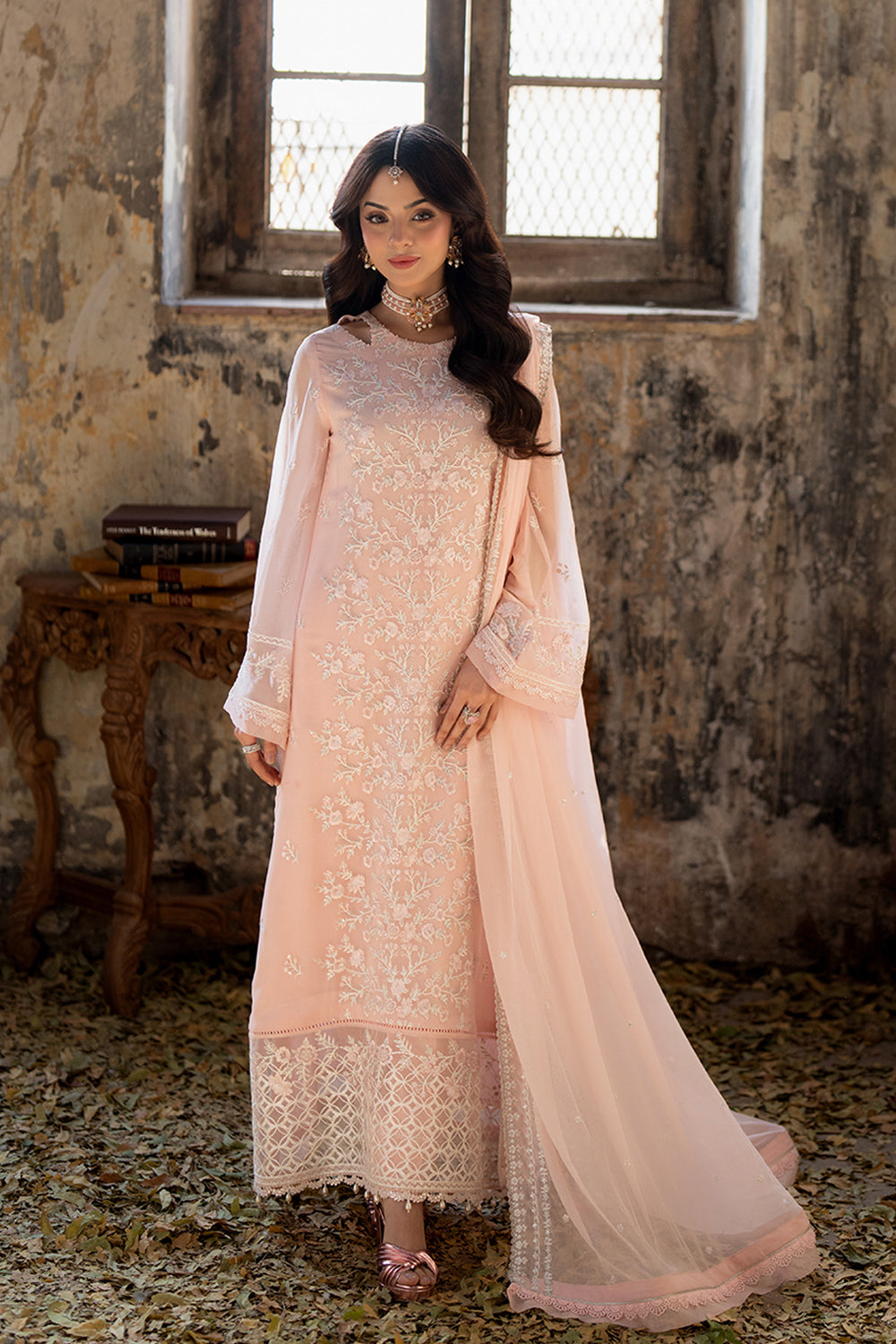 Azure | Ensembles Embroidered Formals | Pink Mirage -  Azure Ladies Clothes - Original Designer Dress - House of Maryam