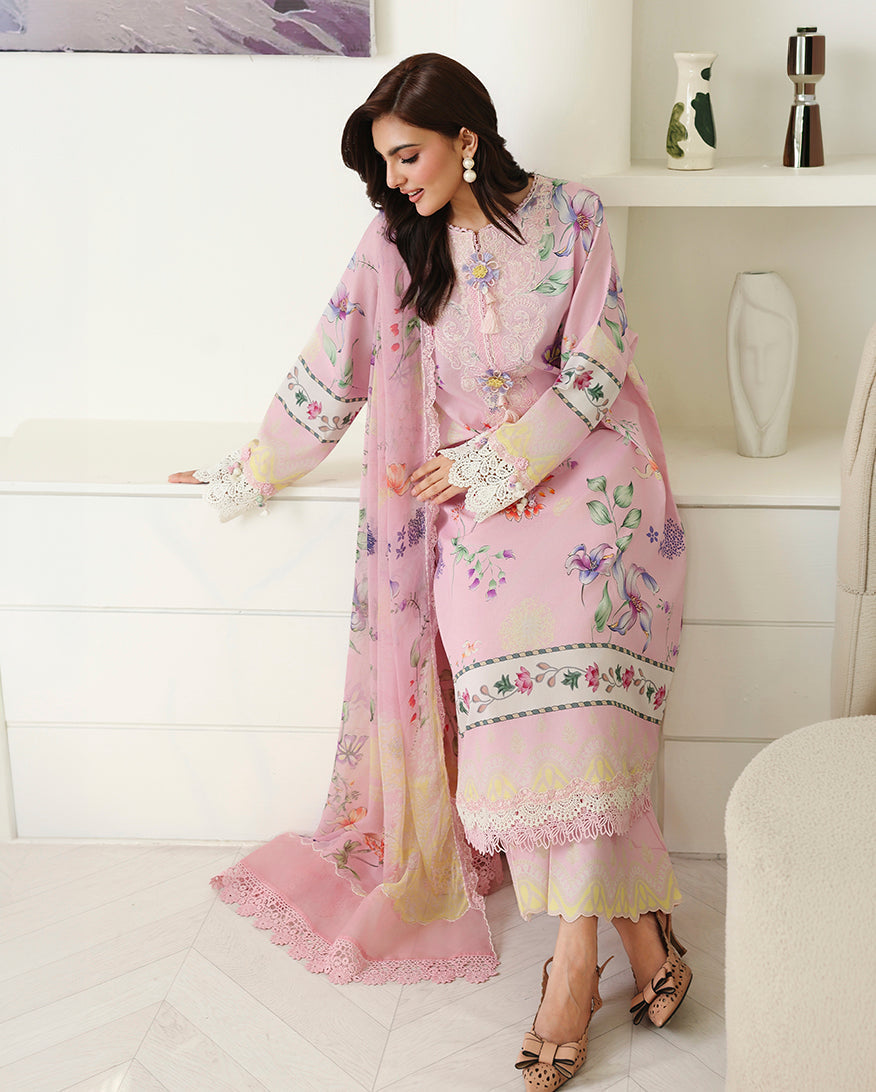 Roheenaz | Petals in Print | Pink Veil, image 4