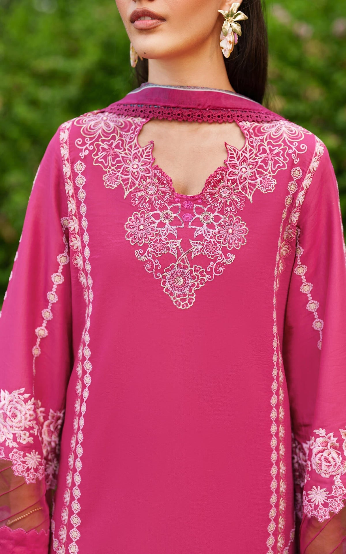 Asifa and Nabeel | Eden Cambric 25 | Pink Reverie ECU25-06 -  Asifa and Nabeel Ladies Clothes - Original Designer Dress - House of Maryam