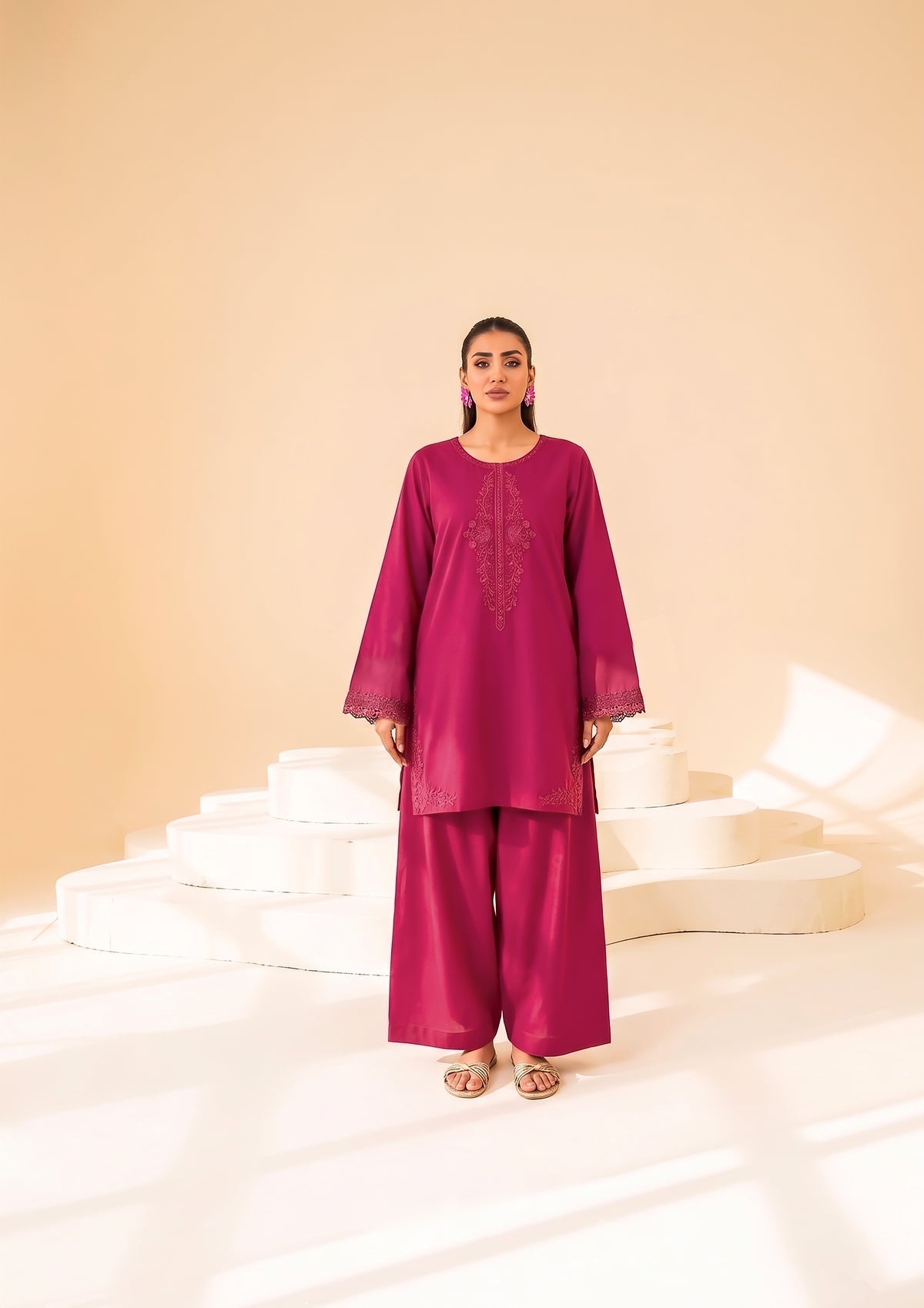 Faiza Faisal | FNF Cords Edit |PINK CARNATION