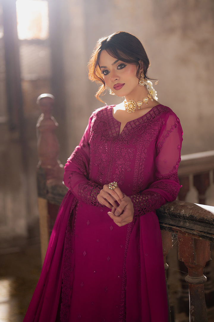 Azure | Ensembles Embroidered Formals | Plum Reverie -  Azure Ladies Clothes - Original Designer Dress - House of Maryam