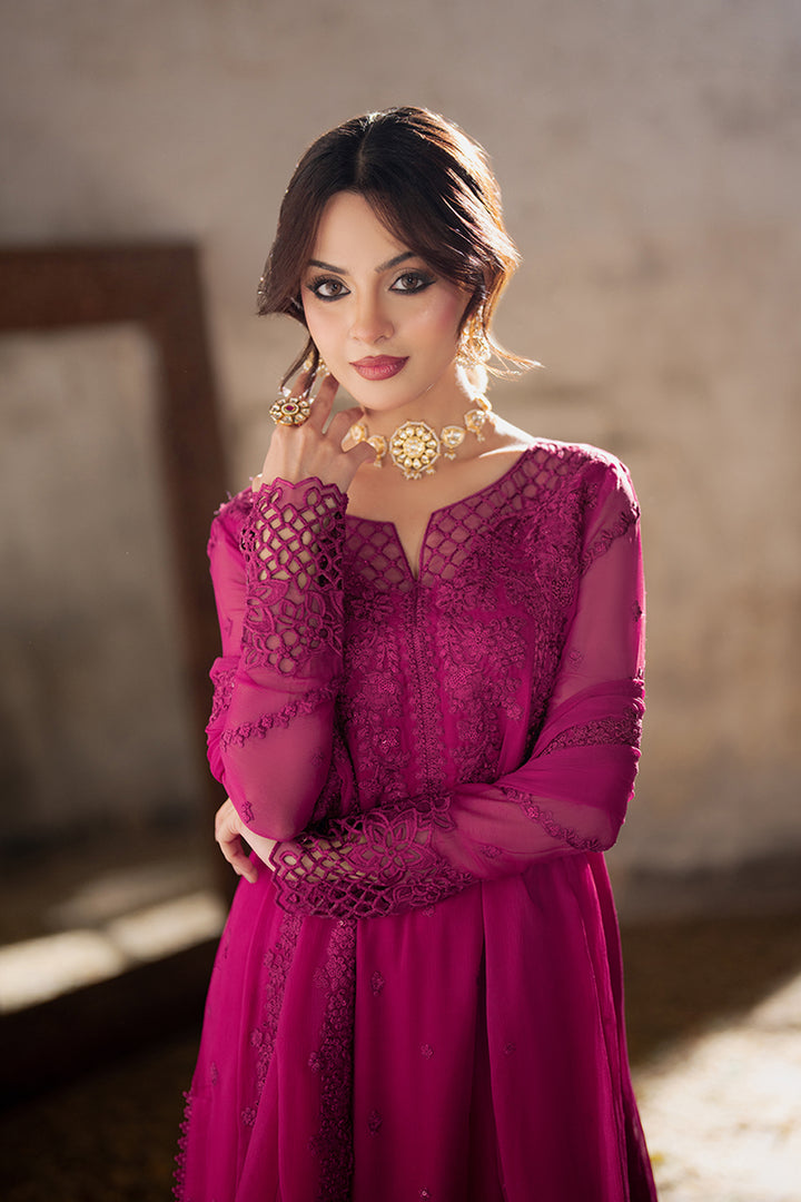Azure | Ensembles Embroidered Formals | Plum Reverie -  Azure Ladies Clothes - Original Designer Dress - House of Maryam