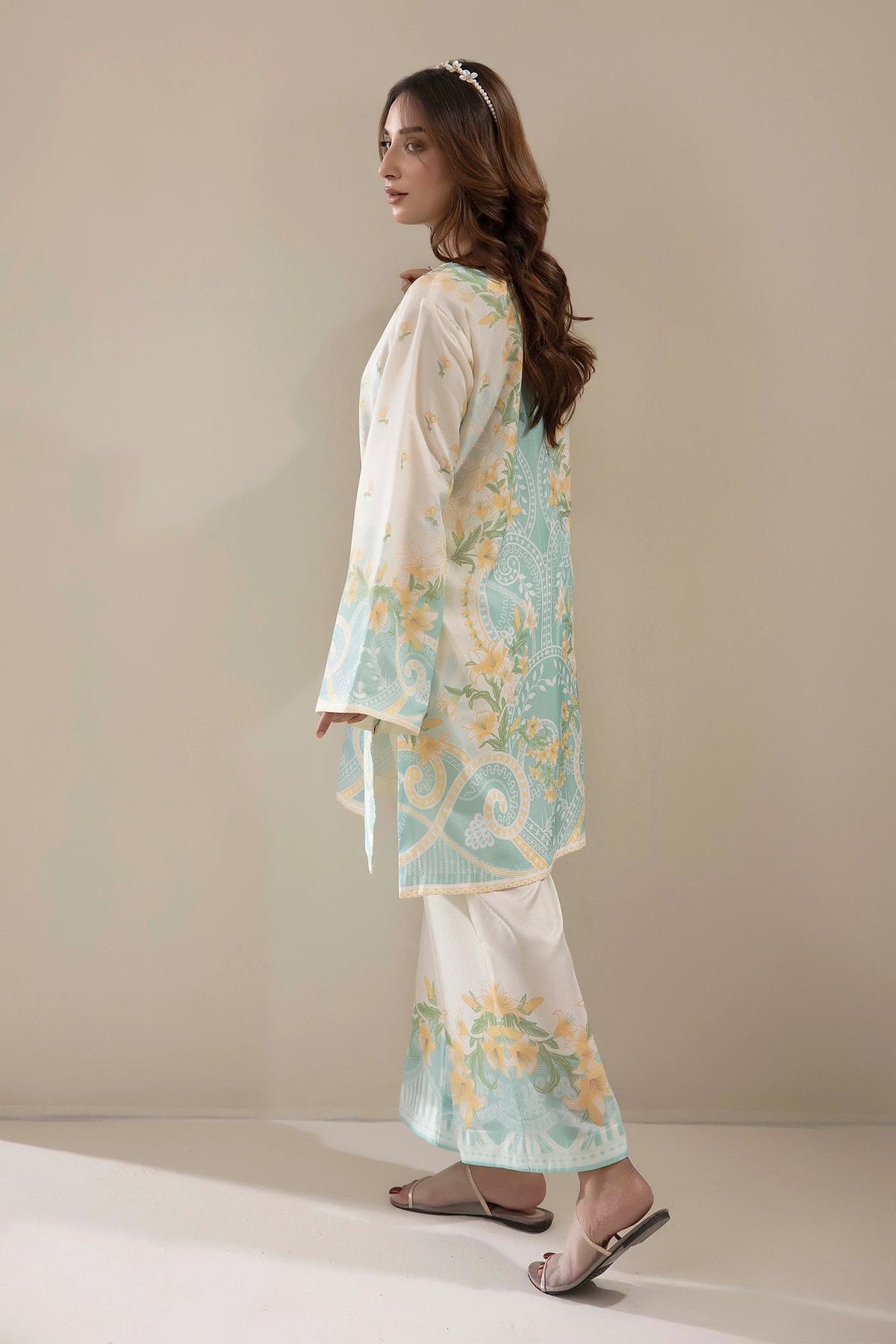 Adans Libas | Embrodiered Co Ord Sets | 4201-2