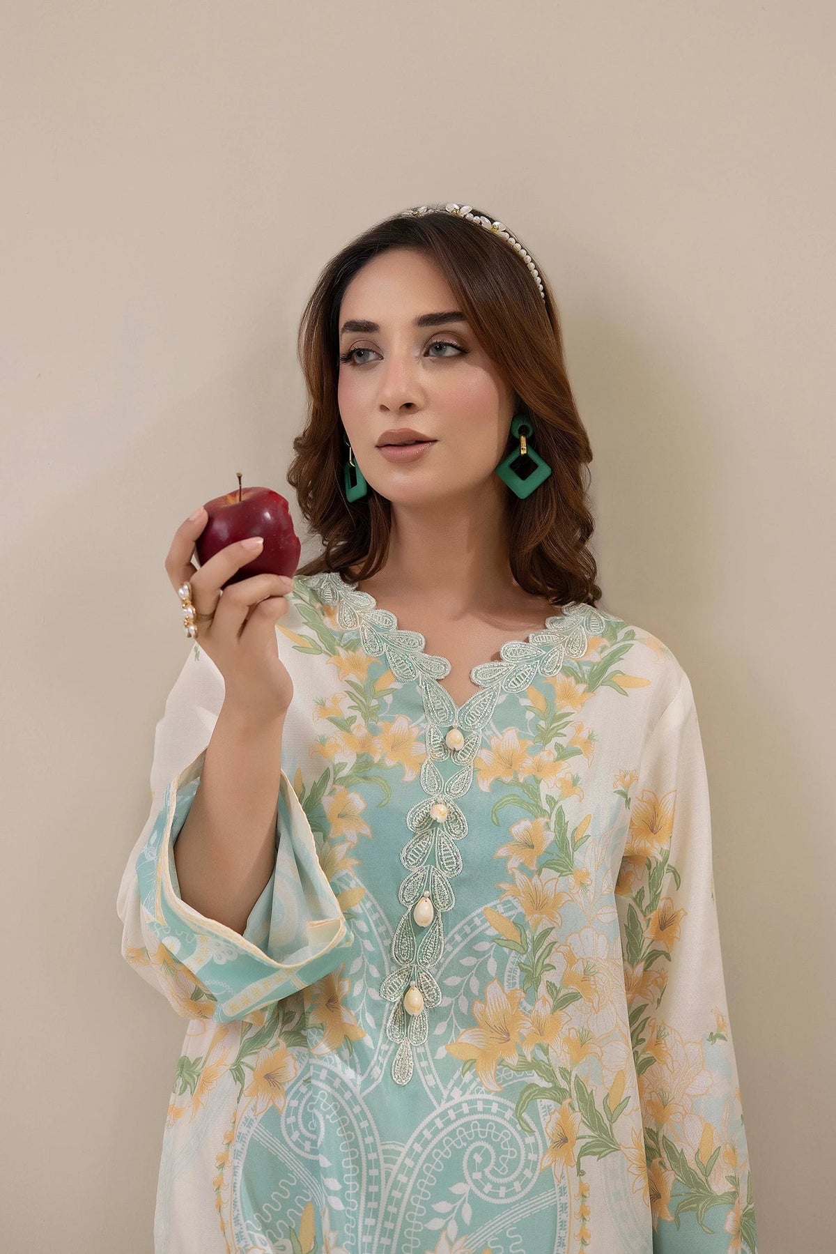 Adans Libas | Embrodiered Co Ord Sets | 4201-3