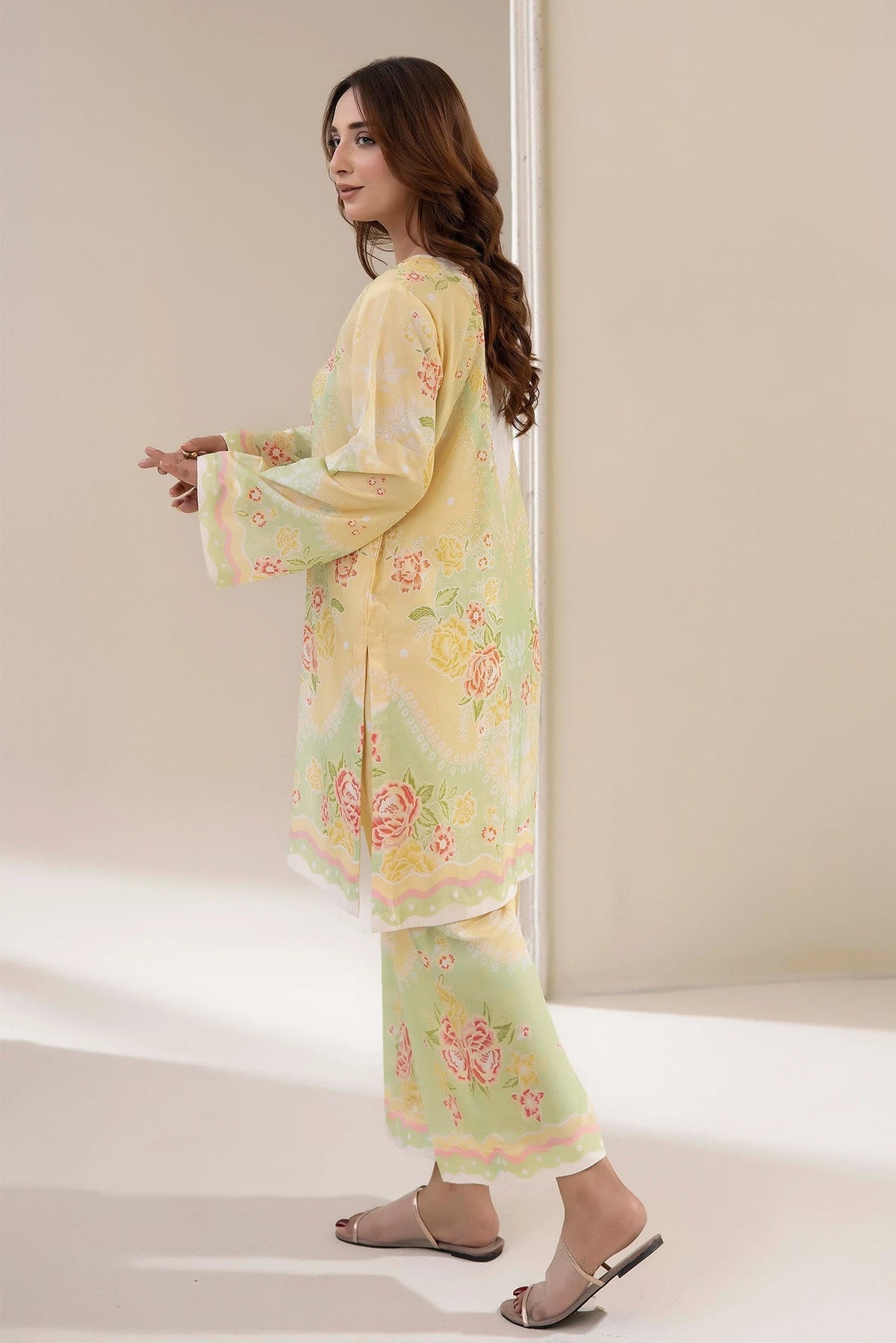 Adans Libas | Embrodiered Co Ord Sets | 4203-2