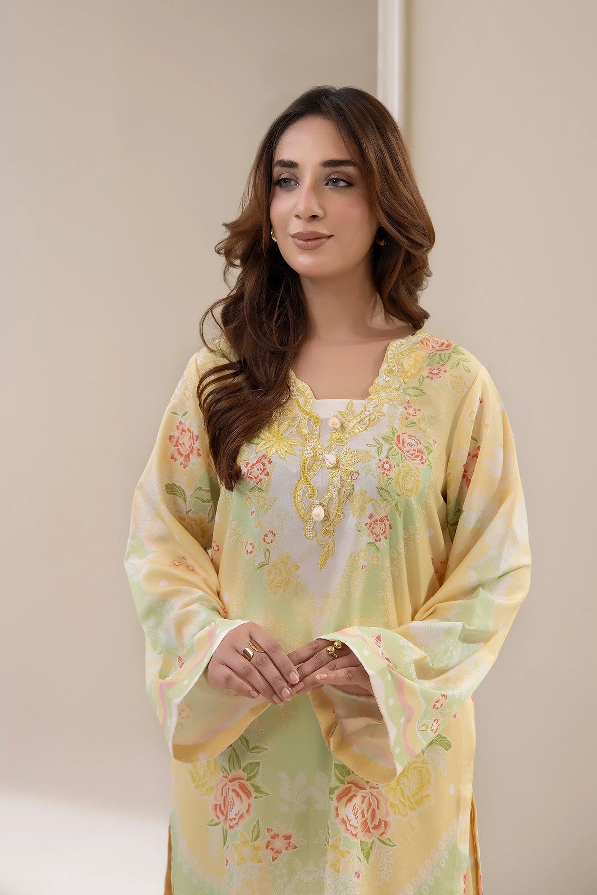 Adans Libas | Embrodiered Co Ord Sets | 4203-4