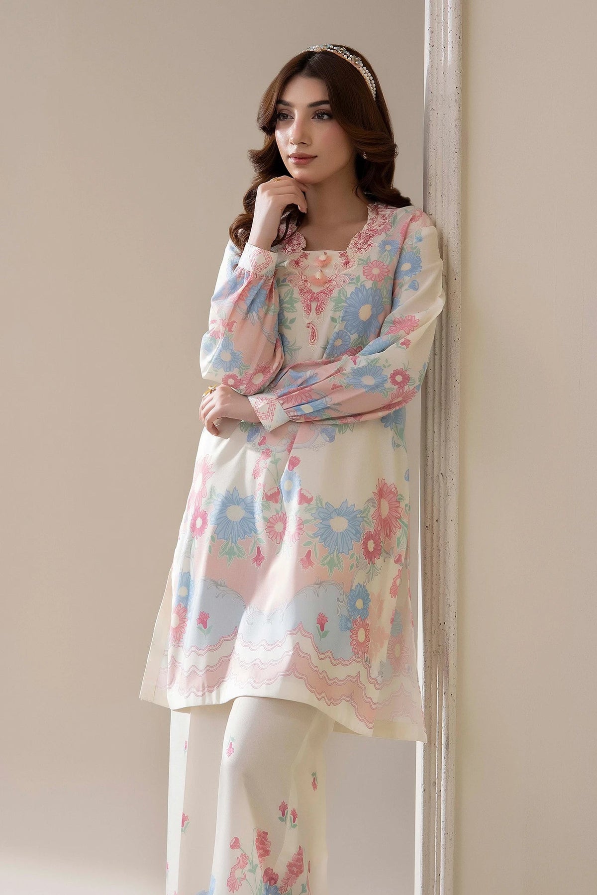 Adans Libas | Embrodiered Co Ord Sets | 4204, image 4