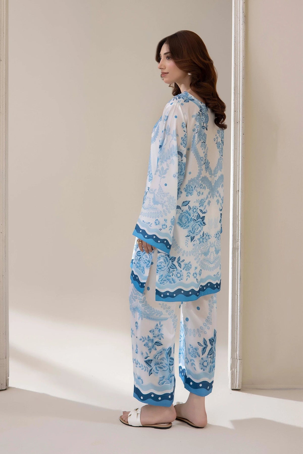 Adans Libas | Embrodiered Co Ord Sets | 4206-2
