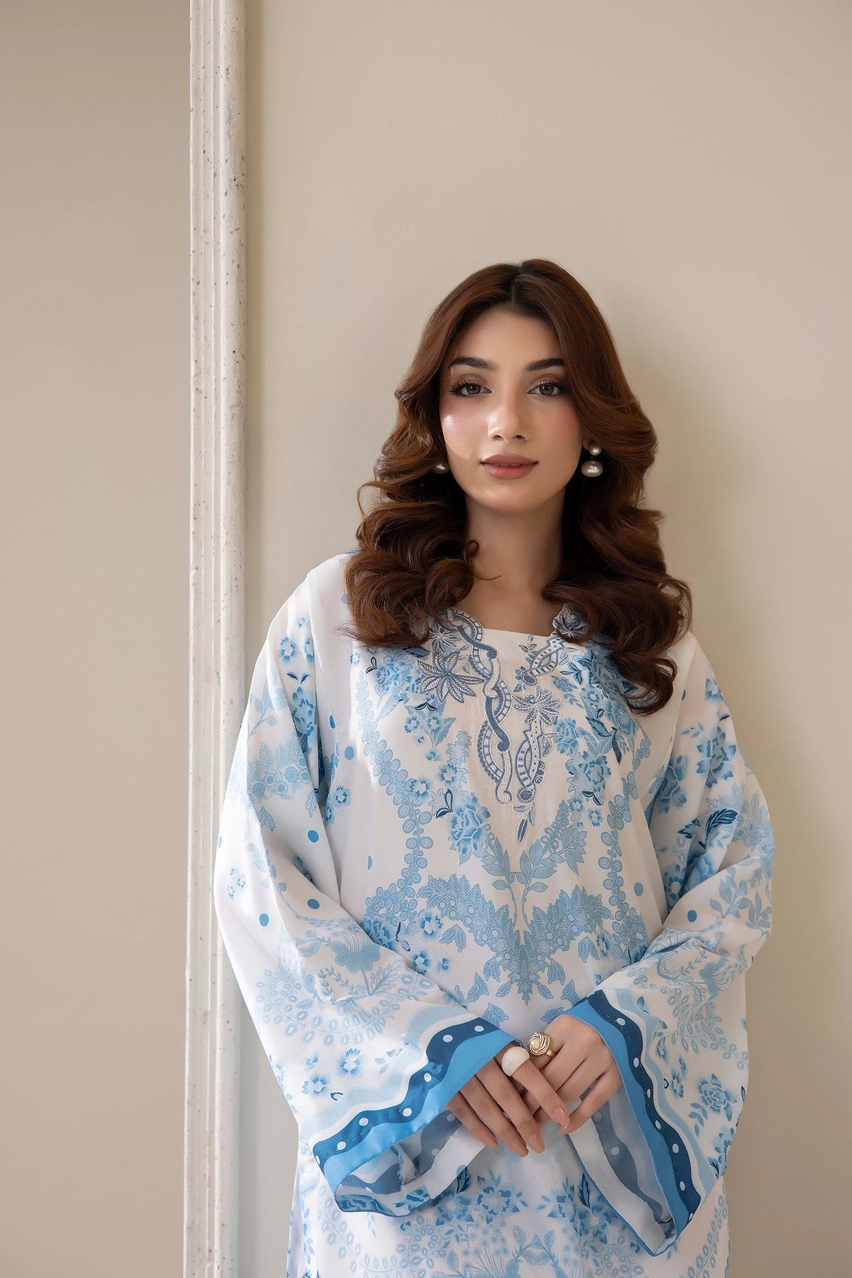Adans Libas | Embrodiered Co Ord Sets | 4206-3