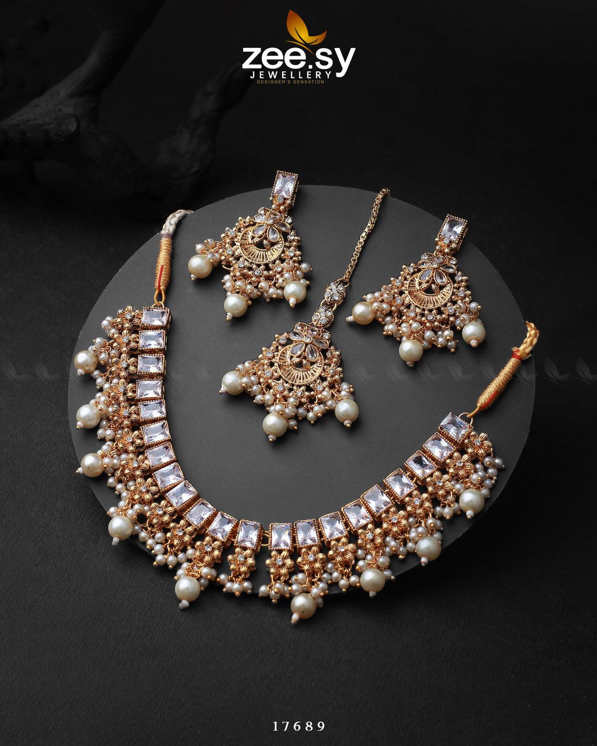 Prism Necklace -  Zeesy Necklace Sets - Original Designer Dress - House of Maryam