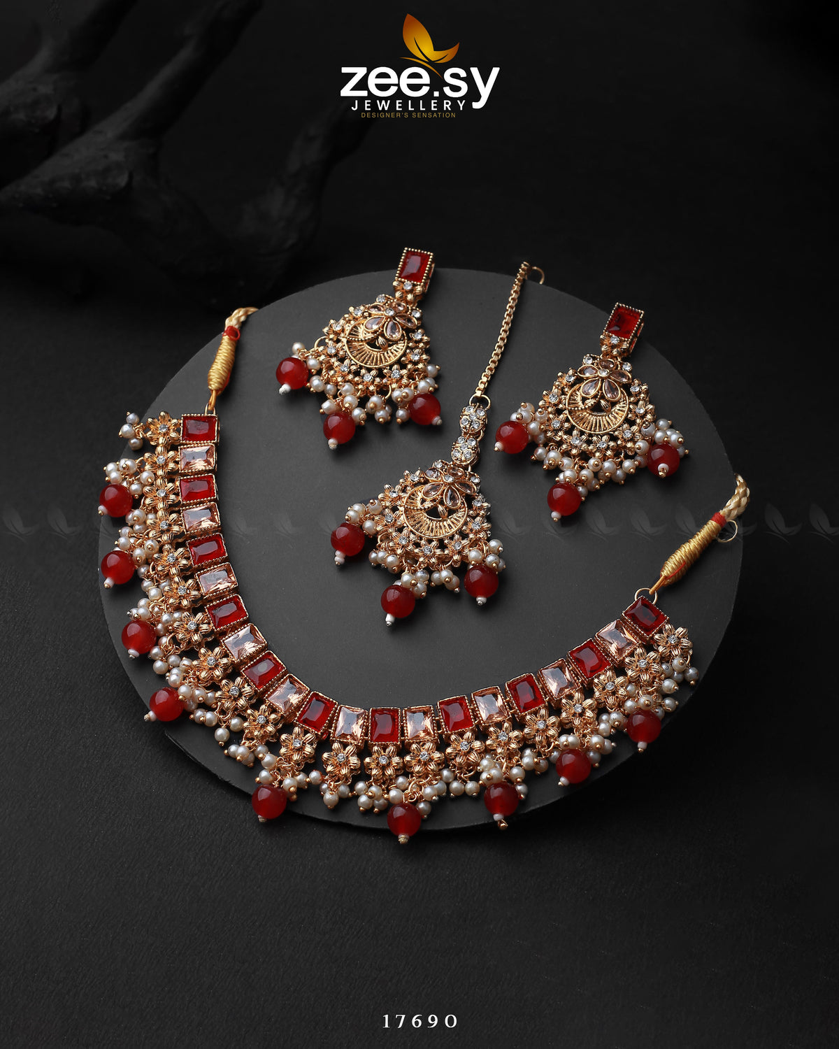 Prism Necklace -  Zeesy Necklace Sets - Original Designer Dress - House of Maryam