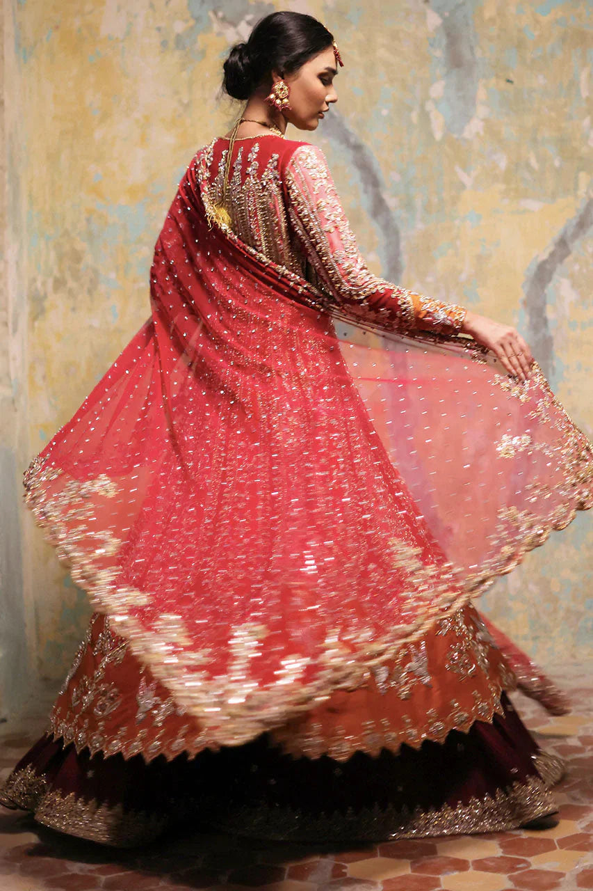 Nida Azwer | Muzaffargarh Heirlooms | Dhanak -  Nida Azwer Bridals - Original Designer Dress - House of Maryam